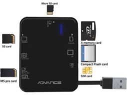 Leitor De Cartão Advance Id+Multi Card (Outlet Grade A)