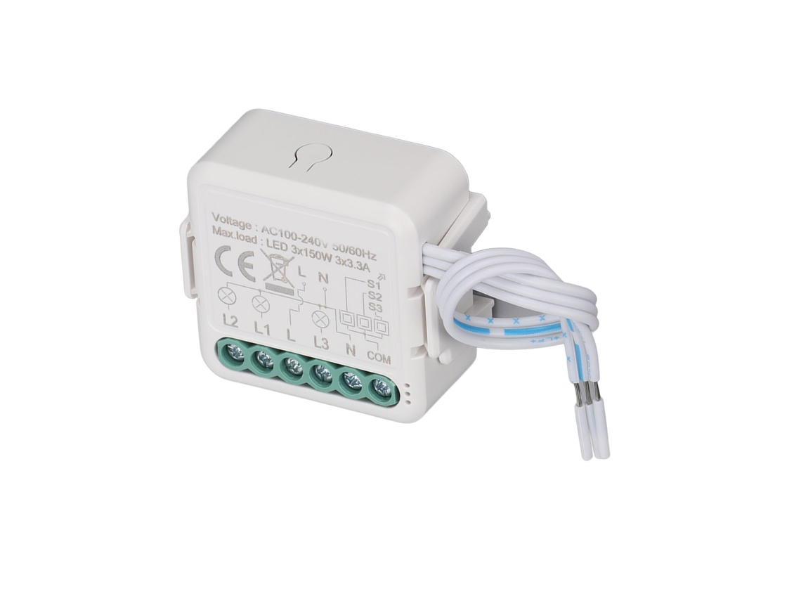 Módulo de interruptor inteligente EOOCOO controle de liga/desliga, Zigbee