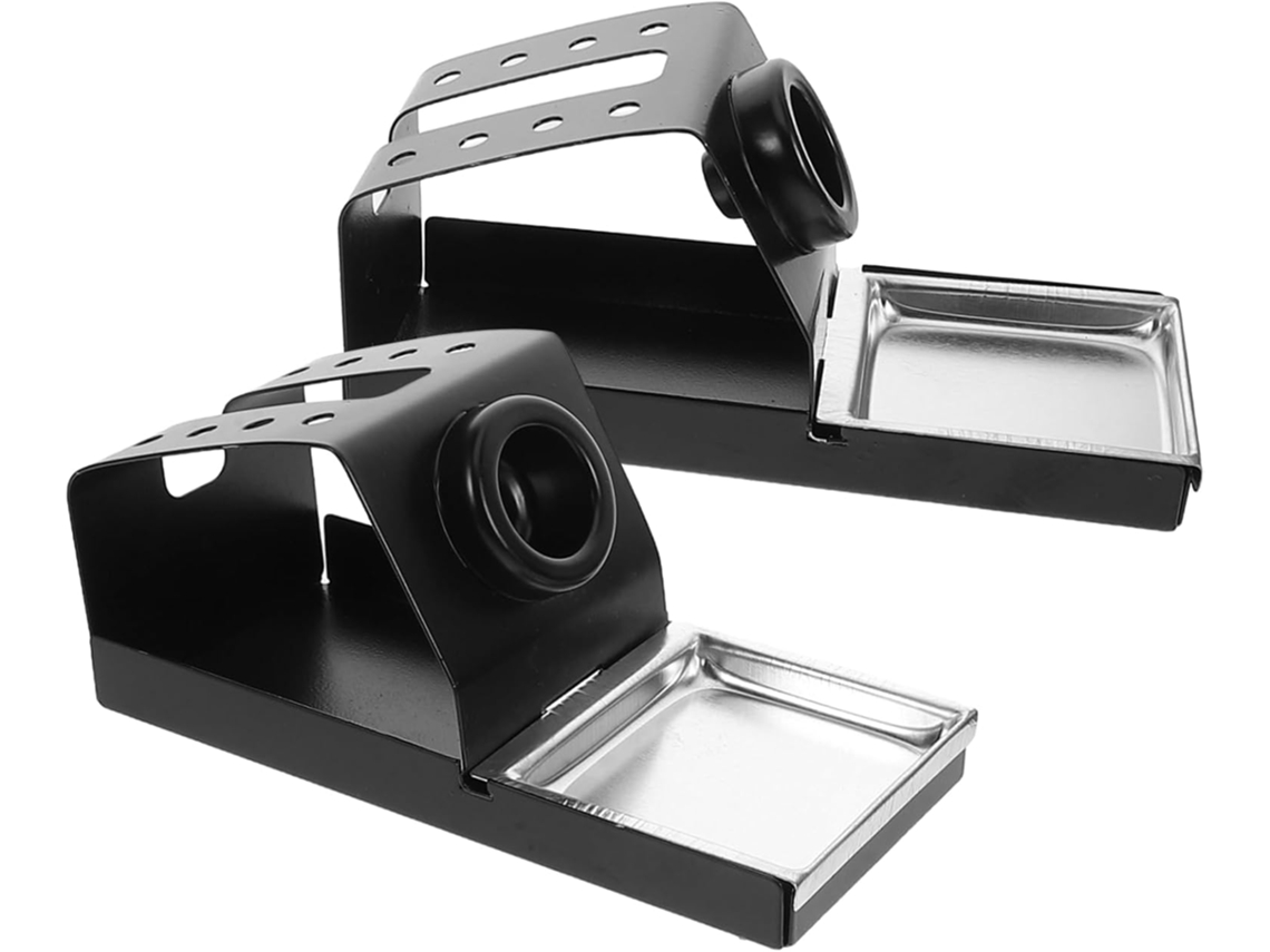 Suporte Portátil Para Ferramentas De Soldagem Com Base Metálica Para Trabalhos Manuais E D Gokoco (2 Peças)