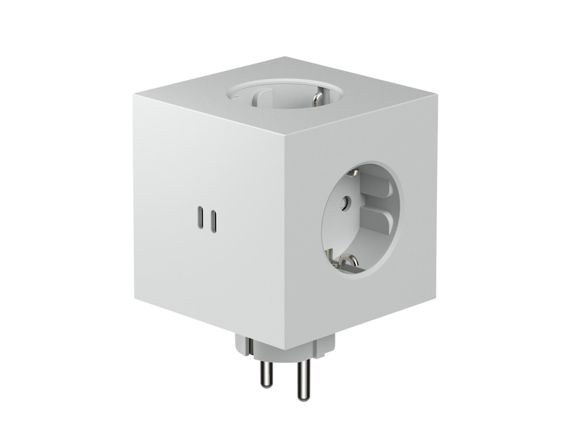 Extensão Eléctrica de Parede com 2 Portas Usb C para Uma Potência de Carregamento Máxima de 30 W AVOLT