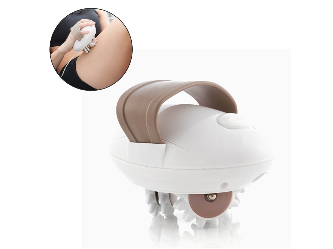 Massageador Elétrico Multifuncional Anti gordura, Compacto, Recarregável, Uso Diário, Higiênico, Compacto, Recarregável, Uso Diário, Alto STELASPLEN