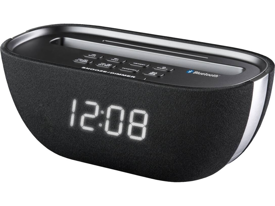 Rádio Despertador DENVER CRB-818 Preto