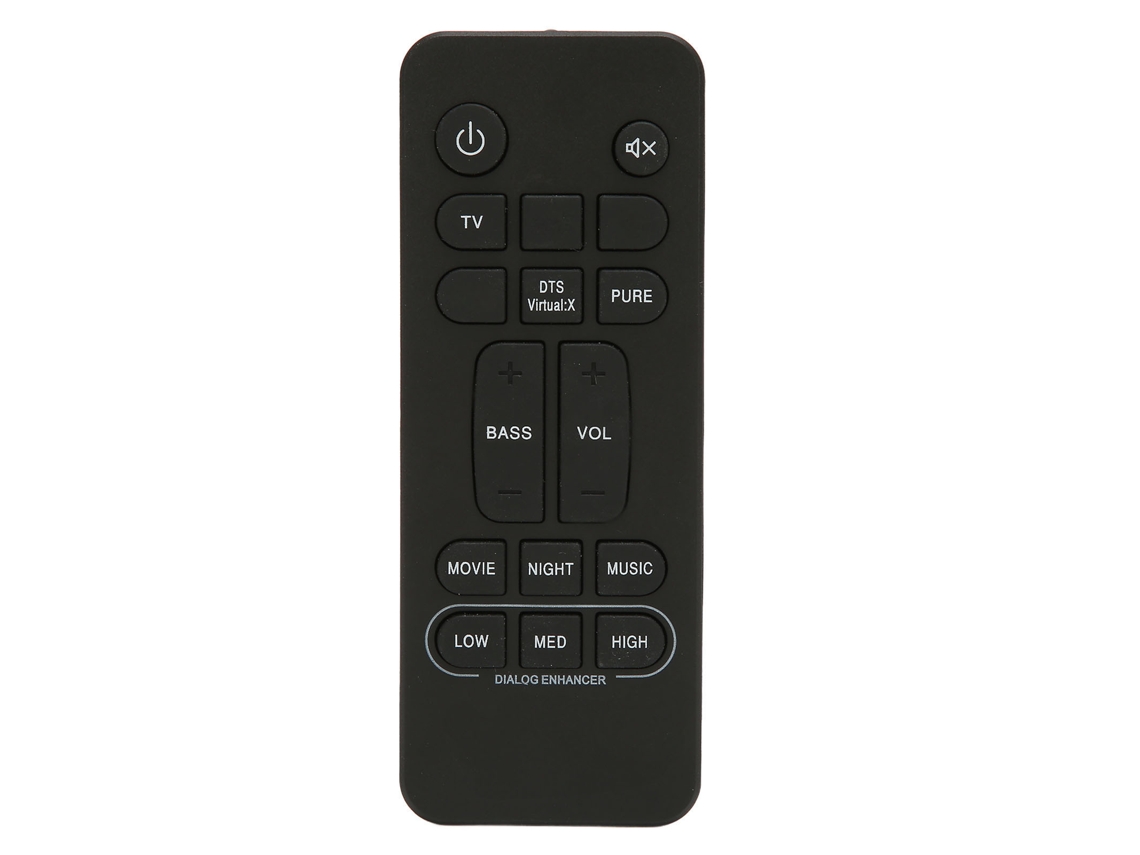 Controle remoto para soundbar alimentado por bateria, substituto para alto-falantes Philips para CHABERLU