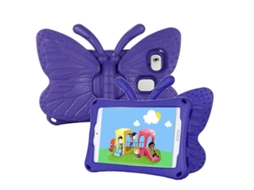 Capa Borboleta Para Samsung Galaxy Tab A7 Lite 8.7 T220/t225 2021, Ideal Crianças, Material Em Espuma Eva Macia, Cantos Reforçados Tuotuo