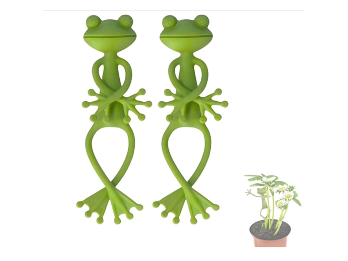 Conjunto de 100 clipes AQUAFORGE para fixação de orquídeas e trepadeiras