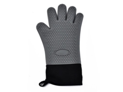 Luvas E Pegadores De Panela 2 Peças De Cozinha Resistente Ao Calor Luvas De Churrasqueira Silicone Cozinhar Luvas A-tipo 1 Pc Longo # B*