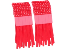 Pulseiras De Identificação Para Pacientes Em Hospitais, 100 Unidades, Pvc Vermelho