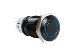 Laxiscreed Interruptor De Energia De 16mm Com Luz Led E Função De Autobloqueio Para Segurança