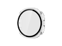 Capa Com Protetor De Ecrã Para Galaxy Watch 9/8 De 44 Mm Proteção Sensível Ao Toque E Resistente A Riscos Transparente Hexinyigjly