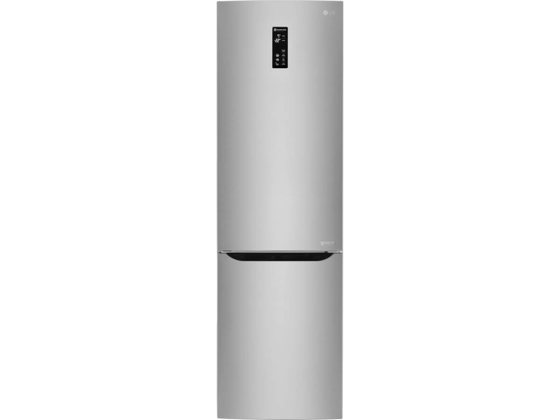 Frigorífico Combinado LG GBB60NSFFS (No Frost - 200 cm - 343 L - Inox)
