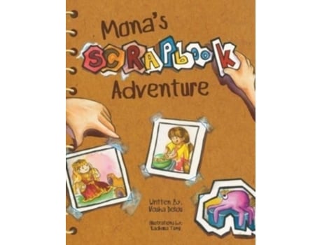 Livro Mona's Scrapbook Adventure Nouha Deliou (Inglês)