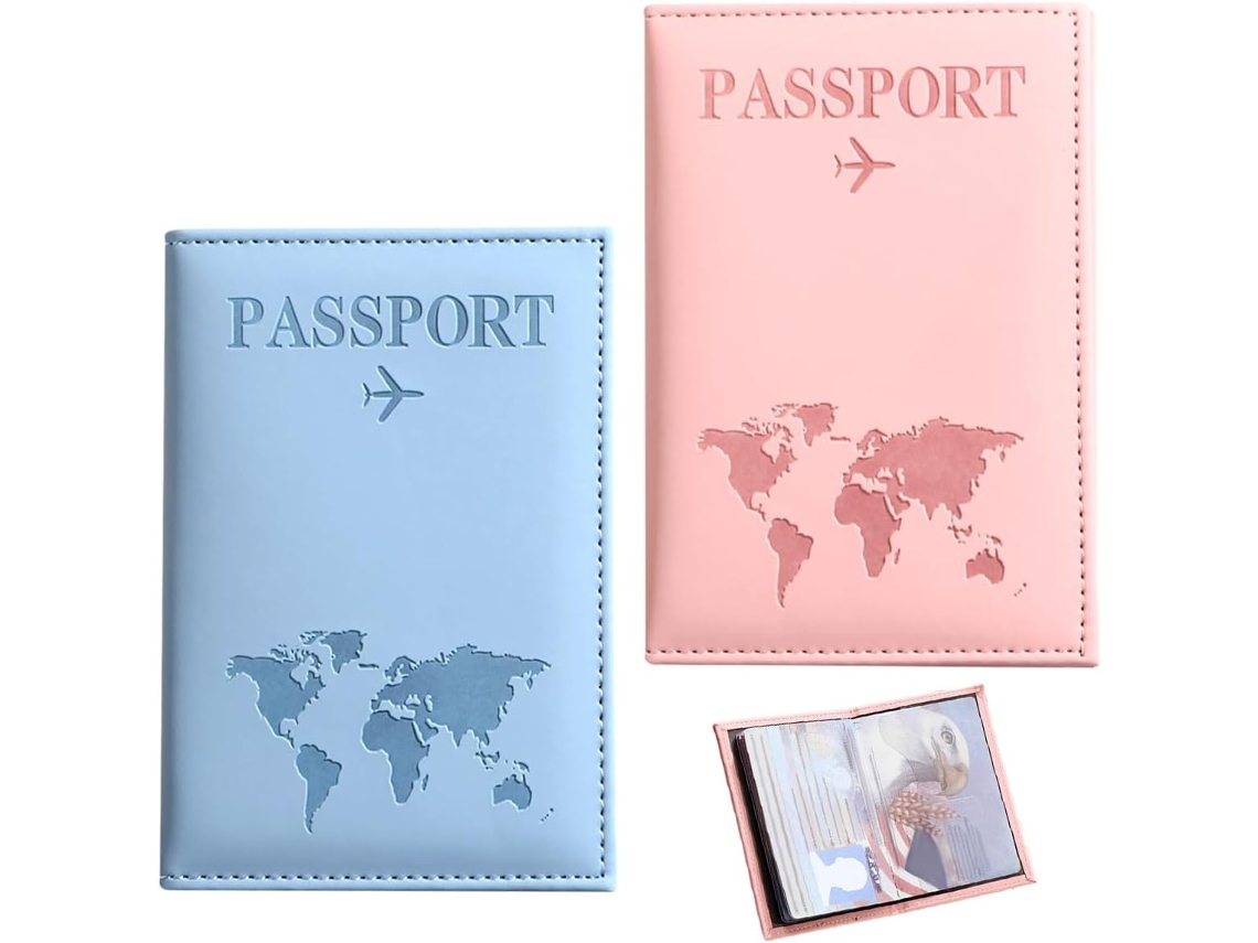 Tressino Porta-passaporte, Couro Pu