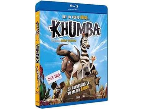 Blu-Ray 3D+2D Khumba (Edição em Espanhol)
