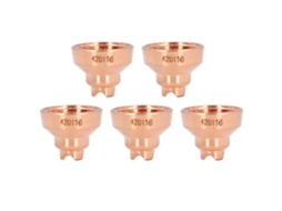 5 Unidades De Protector De Punta De Latón Consumible Para Soplete De Corte Por Plasma Drag Pmx 30xp