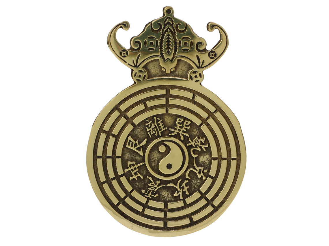 Pingente de Latão Feng Shui Decoração Casa Escritório Carro