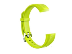 Pulseira De Relógio Lurelia Infantil Em Silicone Twilled Fitbit Ace Verde
