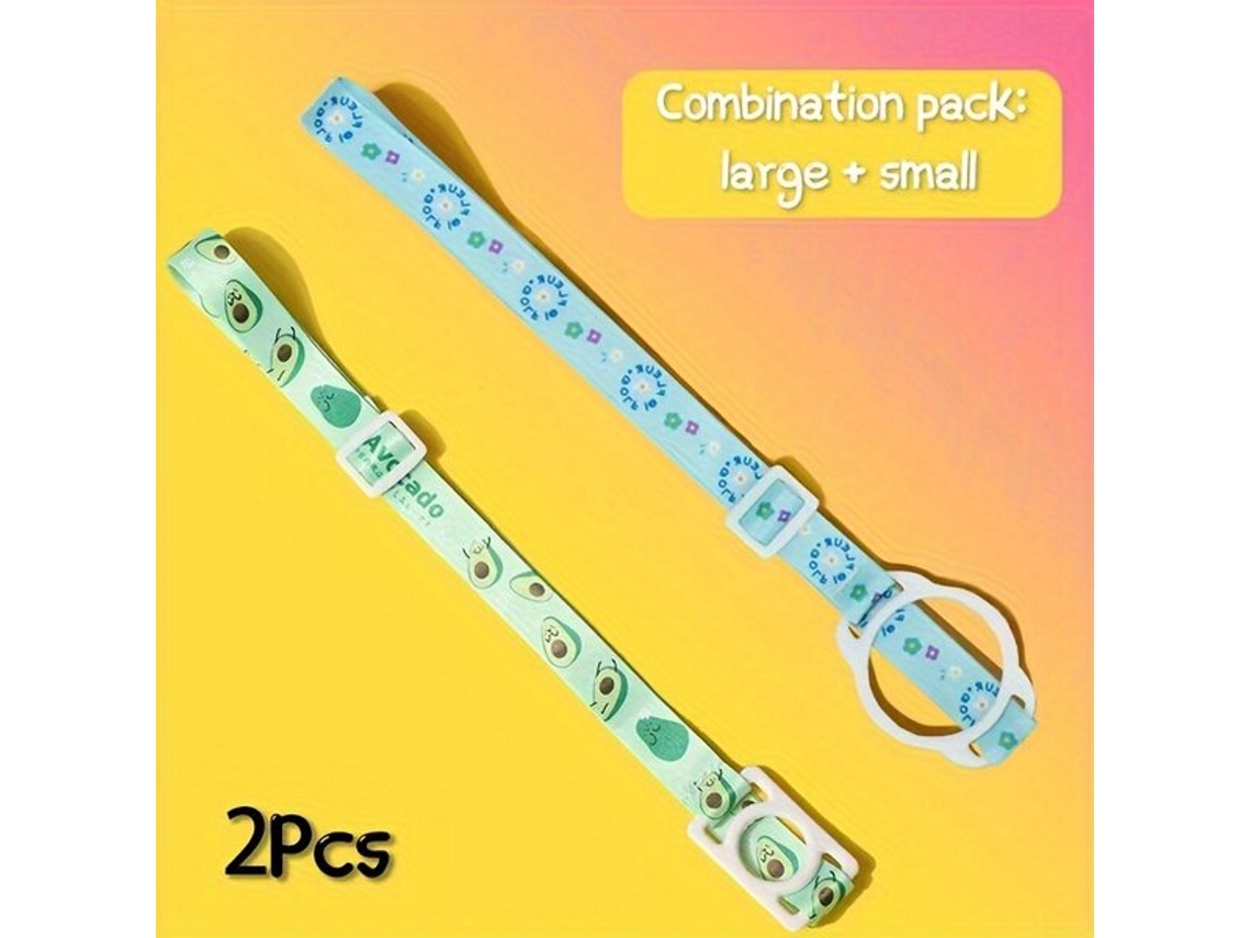 Vayotoy2 Peças De Alças De Silicone Ajustáveis Para Garrafas De Viagem Pickify