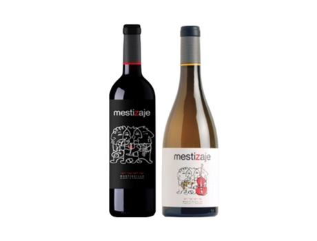 Pack Mustiguillo Mestizaje Blanco Y Tinto Bodega Mustiguillo