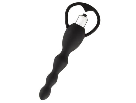 Vibrador Anal e Vaginal Preto Orgasmos Rápidos Intensos Múltiplos e Discretos Graças Ao Seu Motor Potente e Silencioso HUGBOX