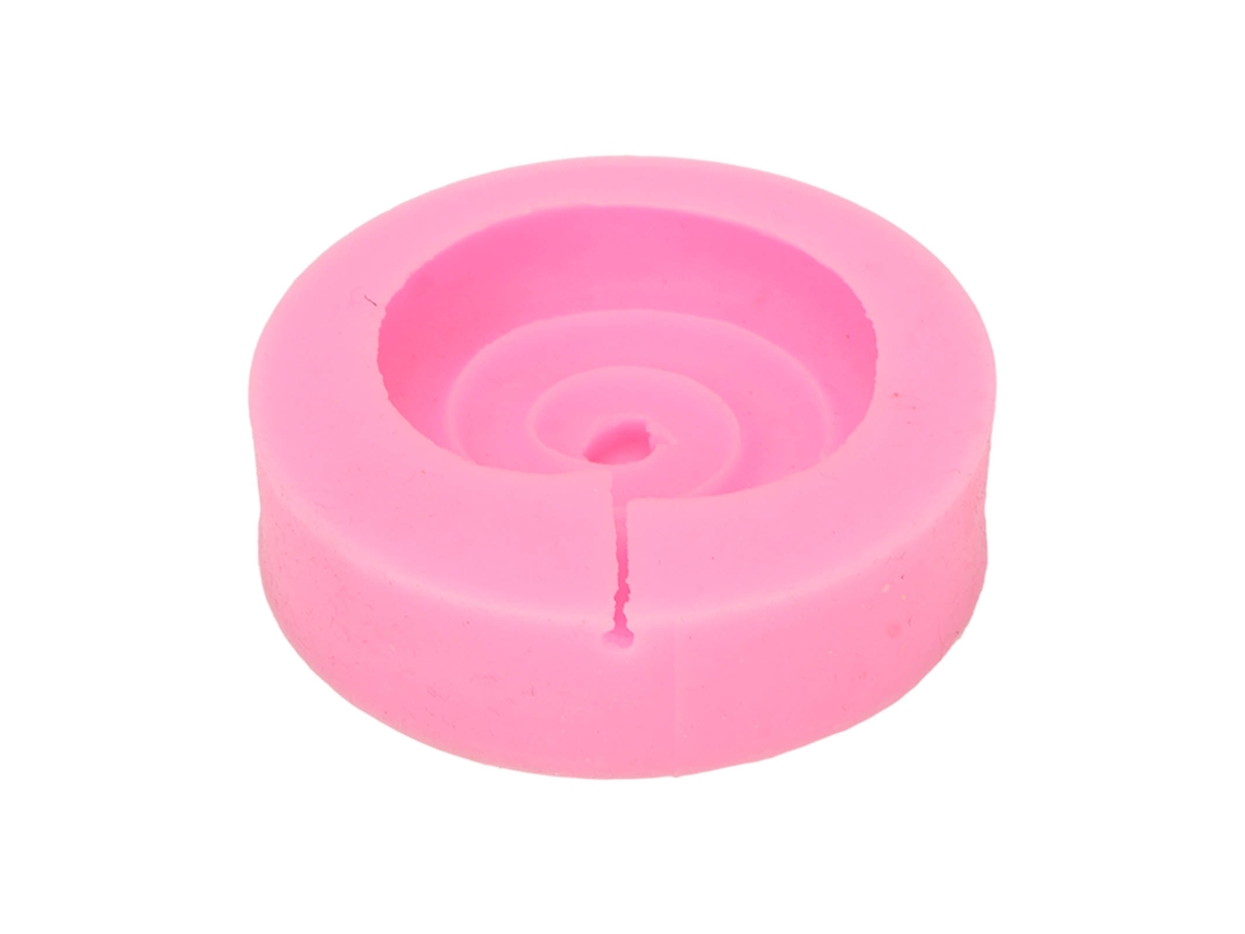 Molde De Silicona Para Velas Aromáticas Com Forma De Biscoito Para Diy Resina Epoxi Sabão Pastel