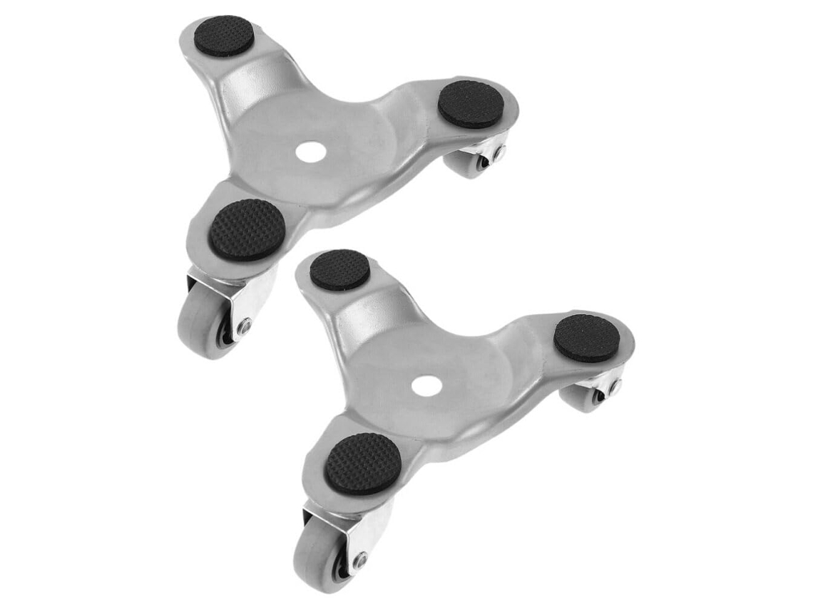 Conjunto de 3 peças Uonlytech com triciclos de transporte para mudanças pesadas, ideais para movimentar objetos em casa ou em outros locais.