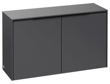 Subway 3.0 Sideboard 2 Portas C60000 Cor: Frente/Corpo: Grafite Cabo: Preto Vulcão VILLEROY & BOCH