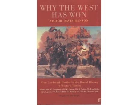 Livro why the west has won de victor davis hanson (inglês)