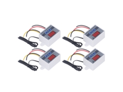 4pcs Controlador De Temperatura Digital Led Termostato De Aquecimento E Resfriamento Módulo Interruptor 12v 120w