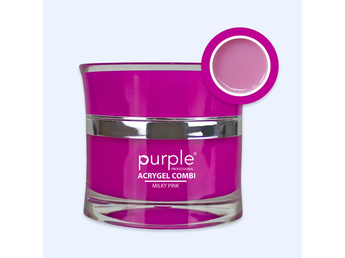 Acrygel Combi Milky Pink 50g Purple