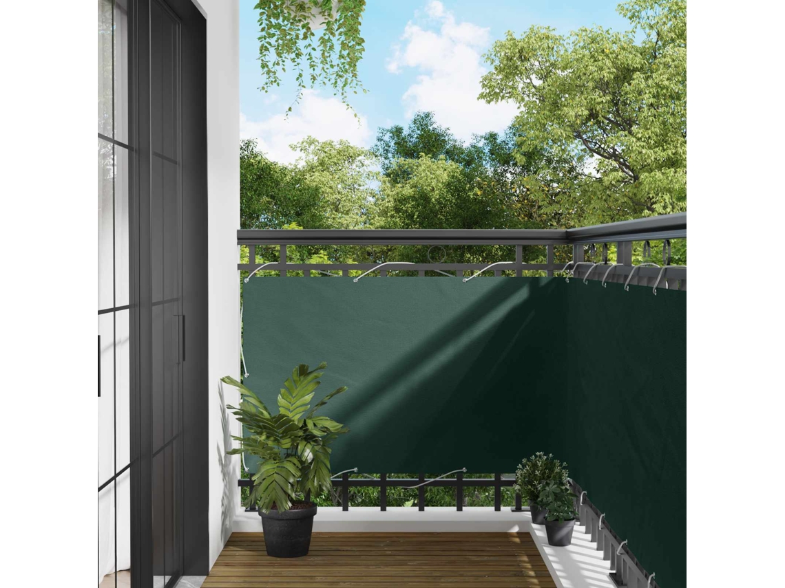 Vidaxl Tela De Varanda 100 X 1000 Cm Tecido Oxford Retangular