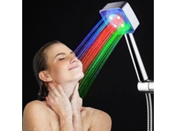 DUCHA LED com 7 cores, alta pressão, economia de água, fácil instalação | S/MARCA