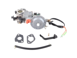 Carburador dual HKJ para gerador a gasolina 2kW/8kW com liga de alumínio