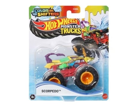 Mattel Hot Wheels Color Shifters 164 Scorpedo Monster Trucks Jdv88 Mattelp25