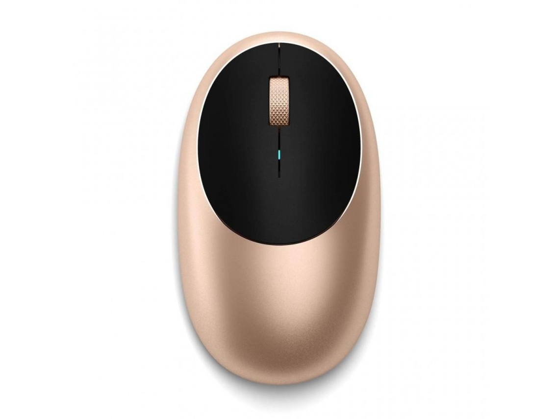 Rato SATECHI M1 (Bluetooth - Regular - 1600 dpi - Dourado)