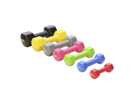 Par de halteres de vinil 5kg Sporti France