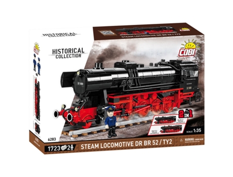 6283 German Steam Locomotive Dr Br 52/ty2 Steam Locomotive Hc 1723kl Cobi