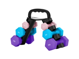 Conjunto De Halteres Com Suporte De Armazenamento, Conjunto De 6 Halteres Para Treinamento Físico, 2 X 1kg, 2 X 3kg, 2 X 5kg-chimi