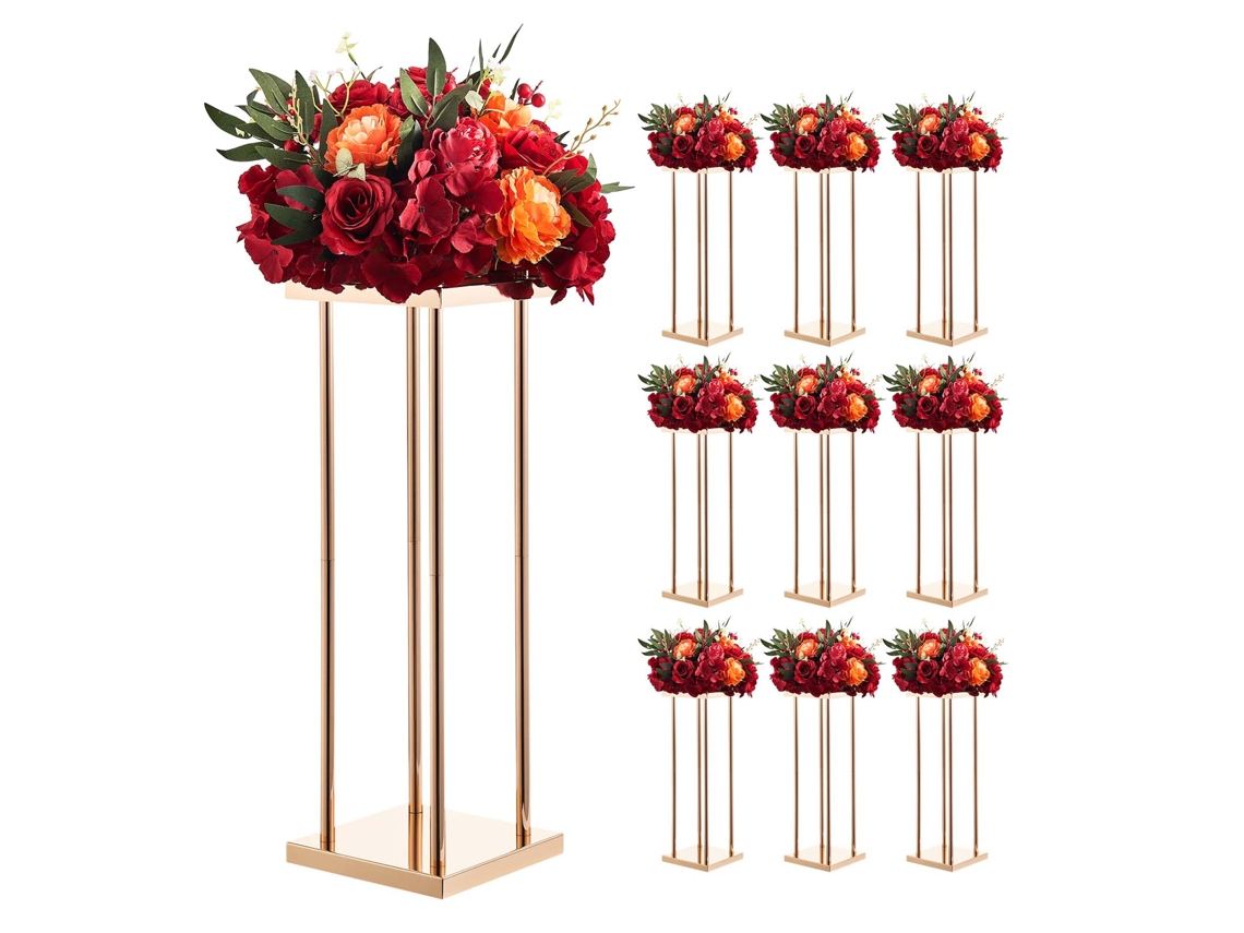 Suporte Floral Para Casamentos, Casa, Forma Coluna, 200 X 200 X 600 Mm, 10 Unidades Vevor