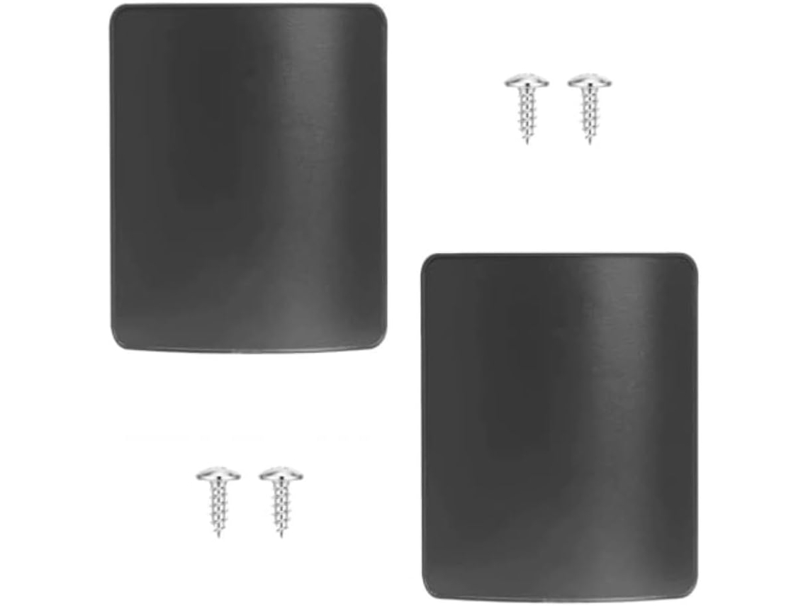 Lote De 2 Suportes De Placa De Immatrícula Com Vista Para Scooter Elétrica Xiaomi M365 Pro - Preto