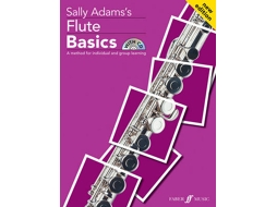Livro Flute Basics Pupils book de Sally Adams (Inglês)
