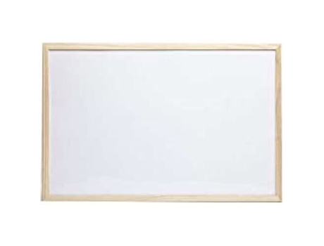 Acessório de escritório - AMORIM - BACHECA BIANCA MEMO 30x40 - Moldura em madeira de pinho - Branco - 2 anos de garantia