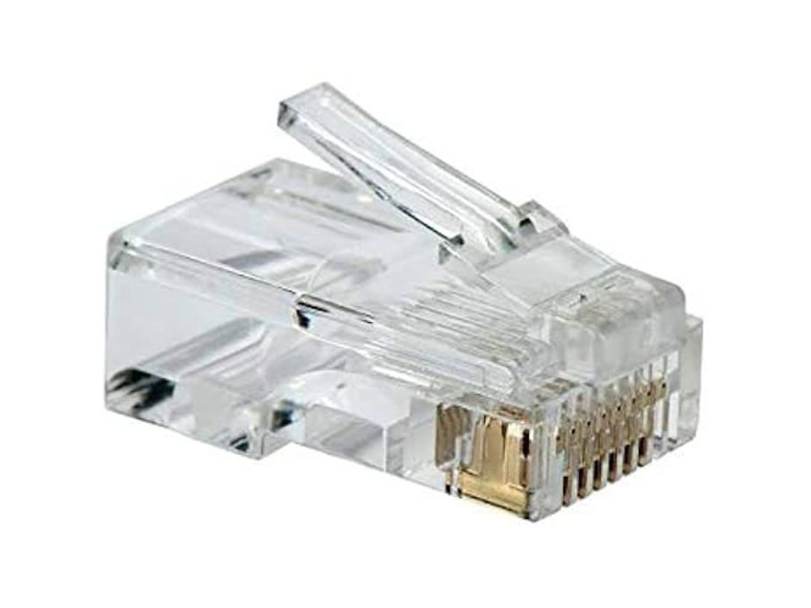 Cabo Patch Rj45 Premiumcord 100 Peças Compatível Cat5e 8 Pinos Conector Não Composto