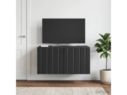 Vidaxl Gabinete De Tv De Parede 59,5 X 41 X 30 Cm Preto