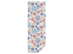 Película Fosca Vidro Lagosta E Coral Para O Corredor Espelharte (50x146 Cm)