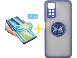 Capa + 2 Películas para Samsung Galaxy SKYHE Azul