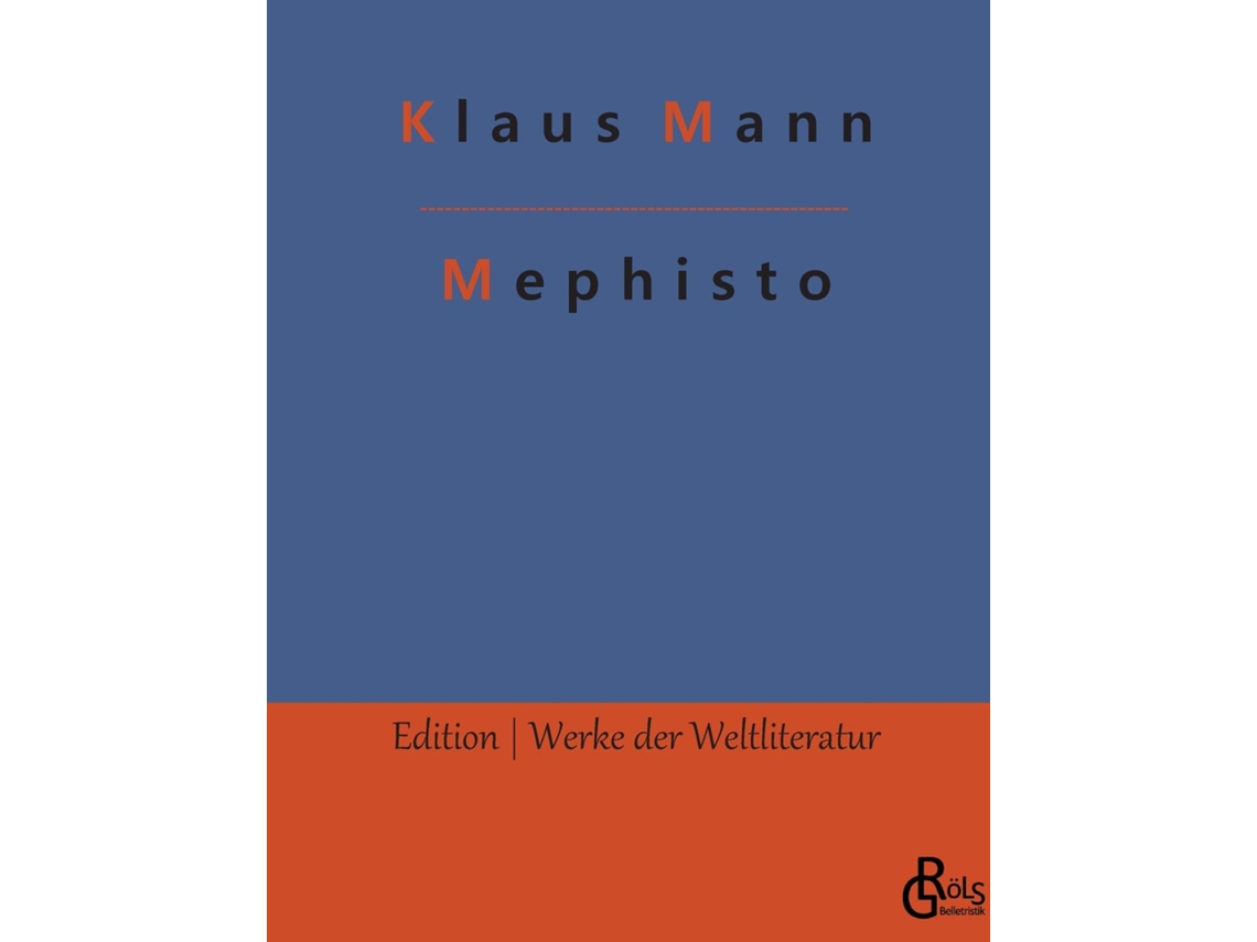 Livro Mephisto de Klaus Mann (Alemão)