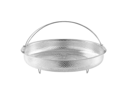 Cesta de Vapor LAXISCREED Aço Inox 22.5cm Universal Redonda