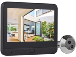 Campainha De Vídeo G De 2,4" Com Resolução 1080p, Sem Fio, Wi-fi E Câmera Integrada.