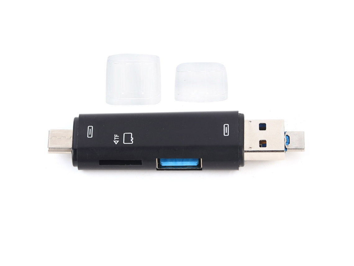 Baoj-2026novoleitor De Cartão Tf Otg Usb Type-c 5 Em 1