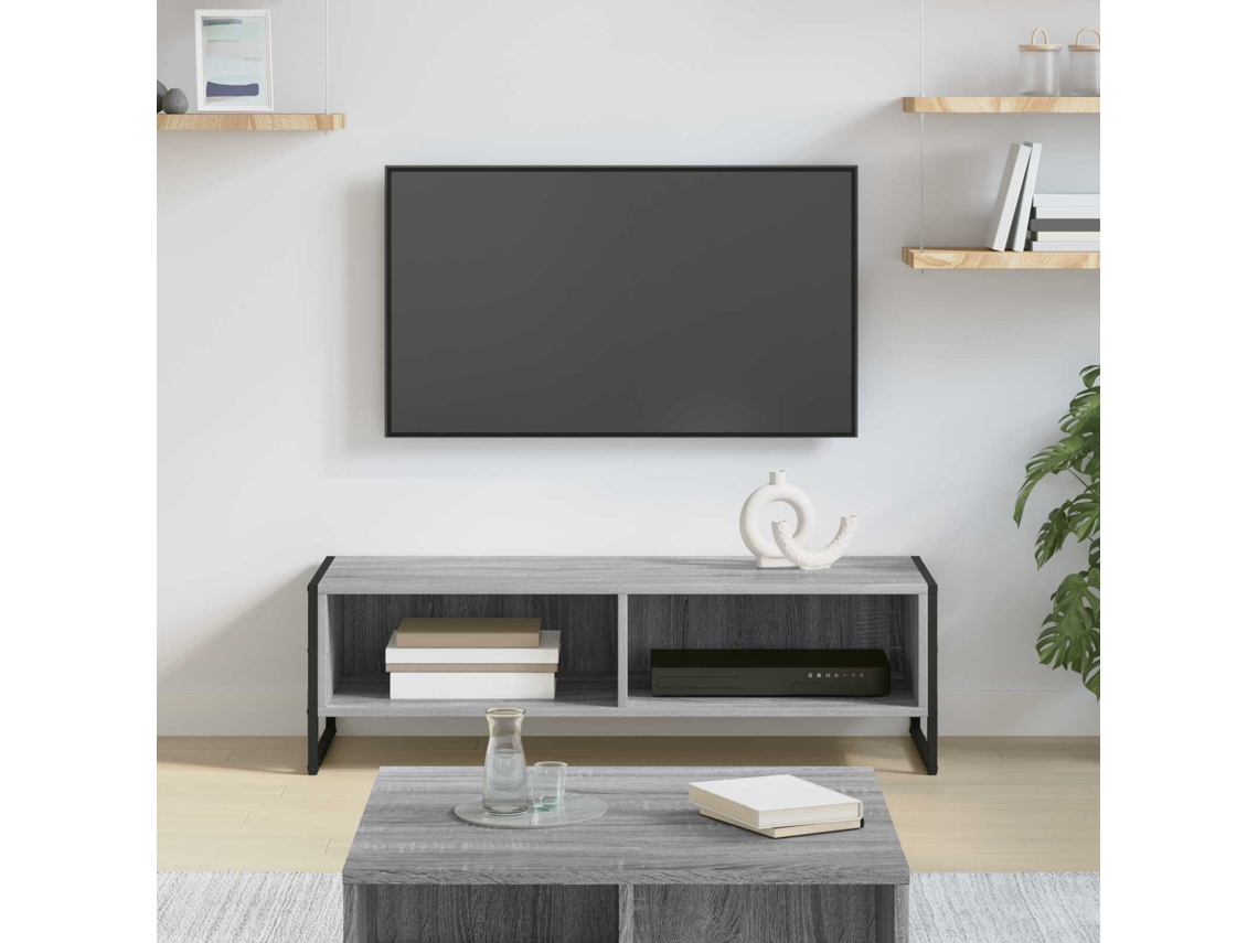 Vidaxl Gabinete para Tv Cinza Sonoma 100 X 36,5 X 30,5 Cm